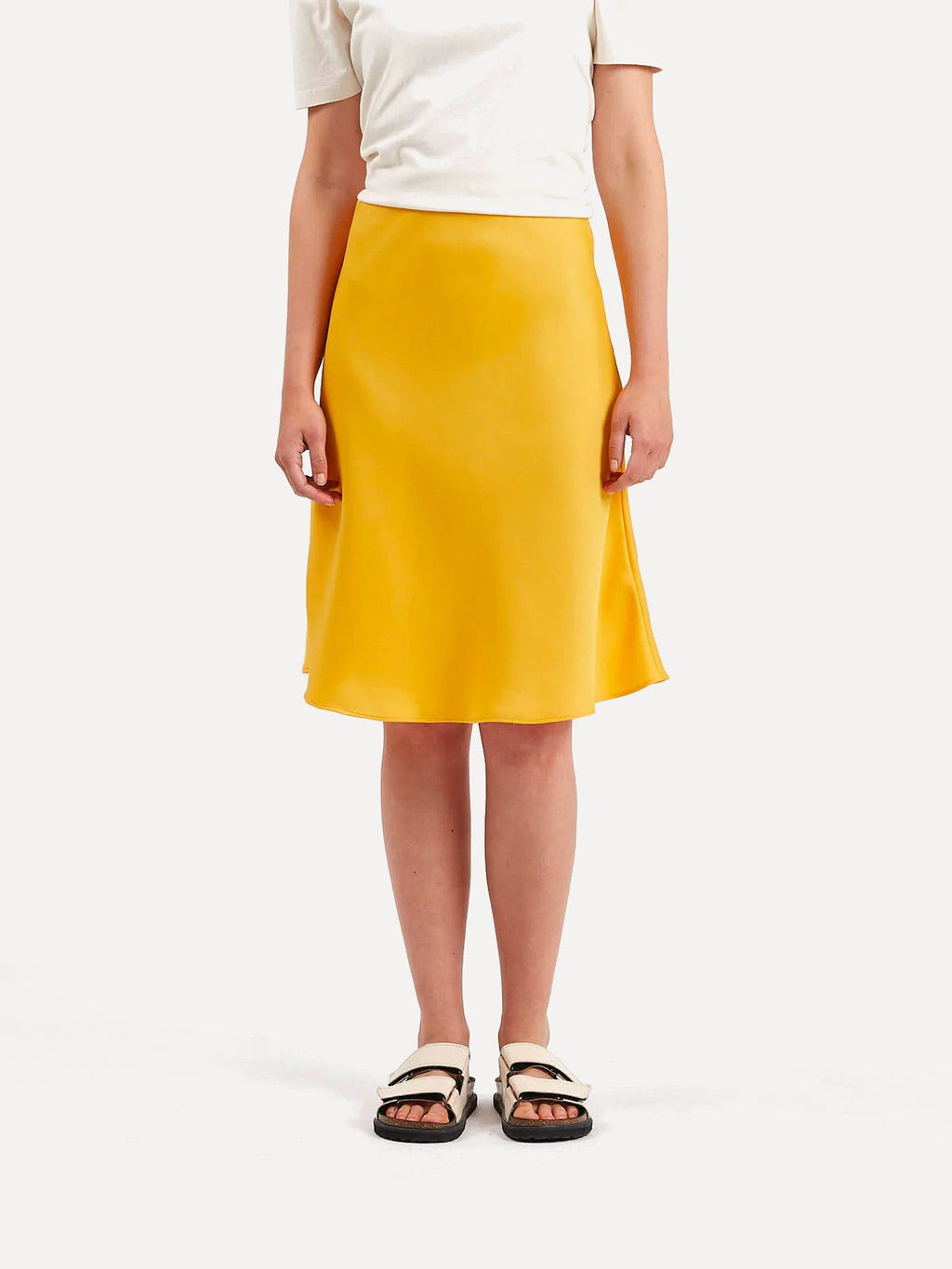 Gryna 6597 Midi Skirt - Radiant Yellow