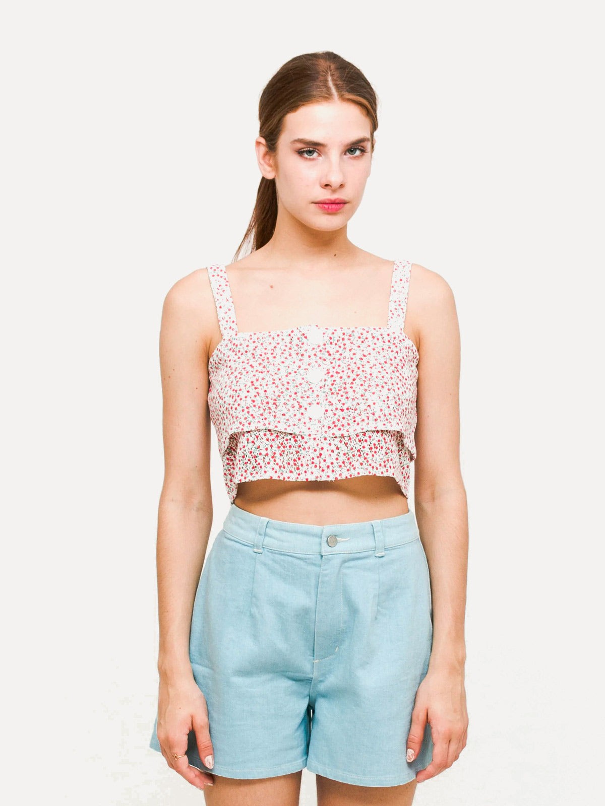 Southern floral layered Top