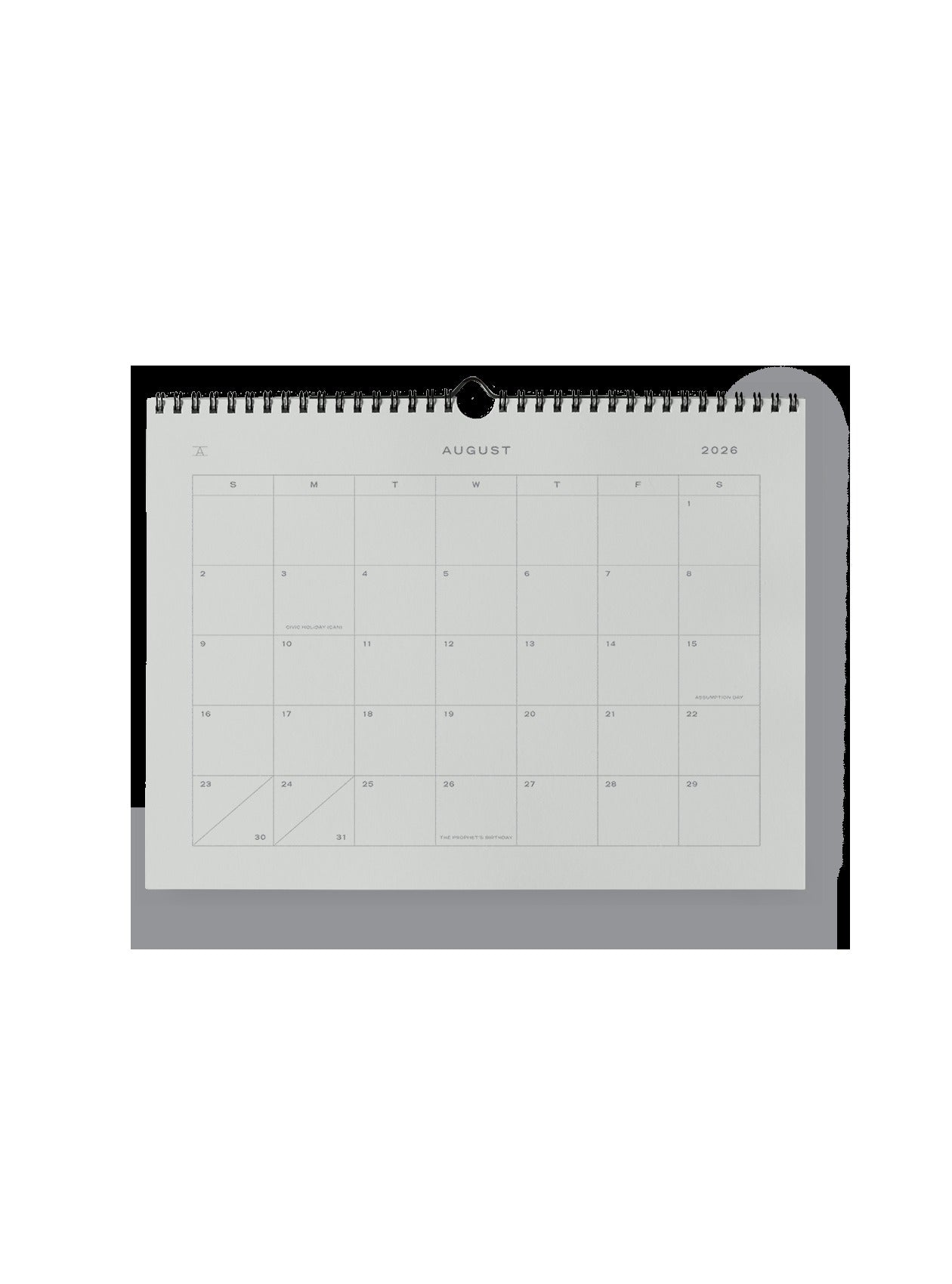26-27 Studio Wall Calendar