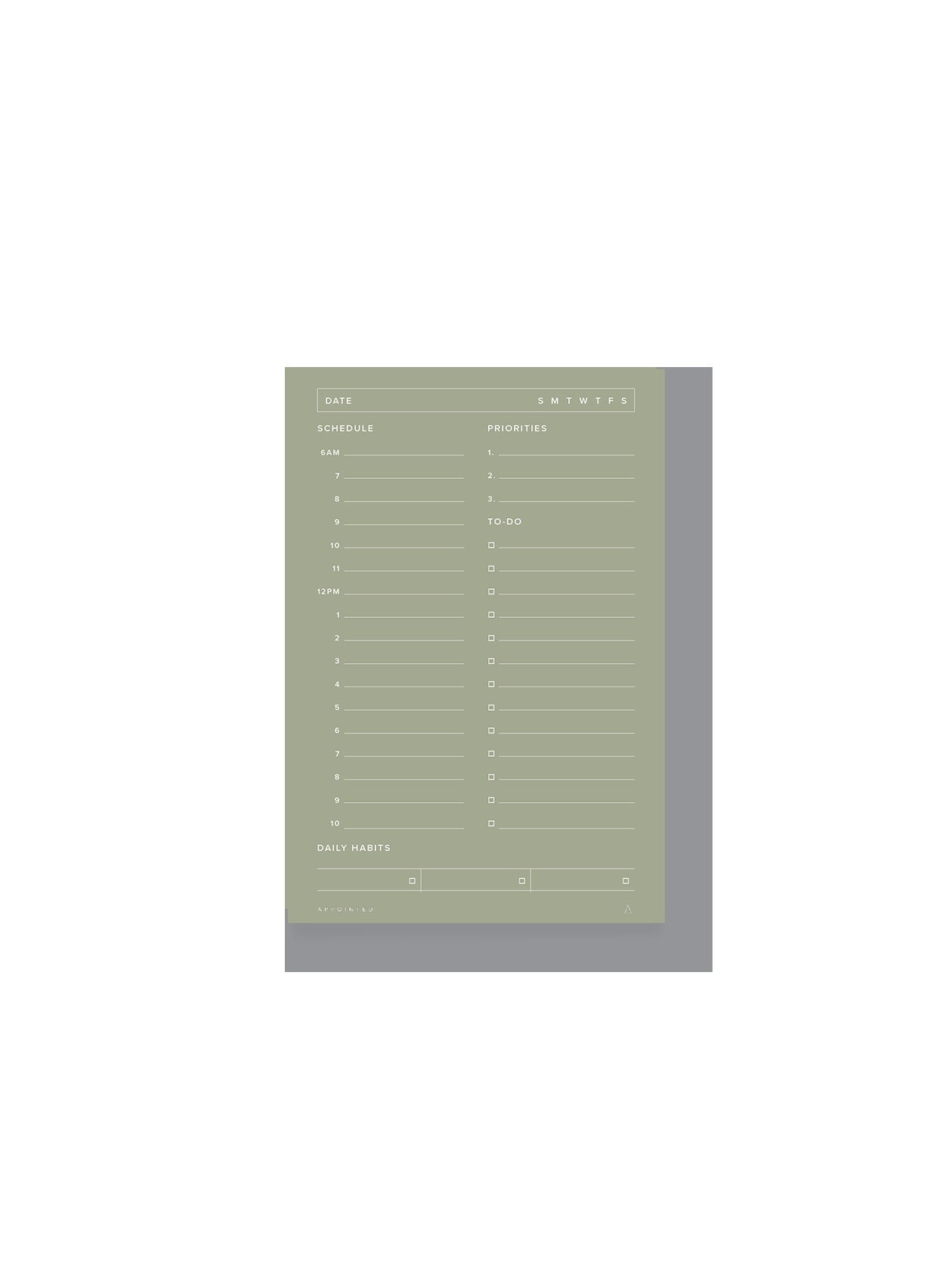 Daily Task Pad