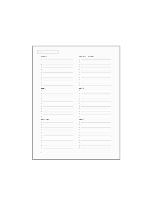 Grocery Planning