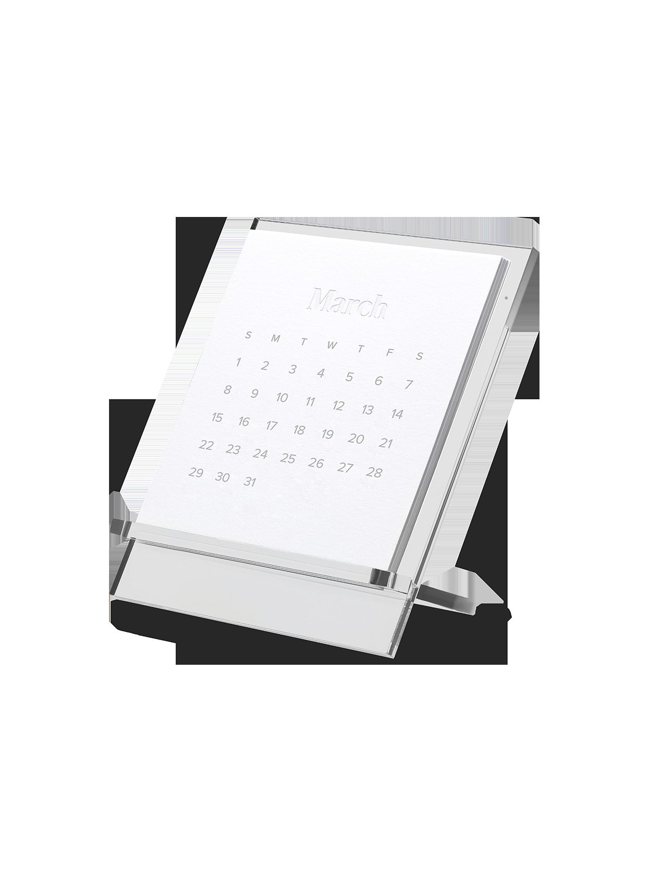 2026 Acrylic Desk Calendar