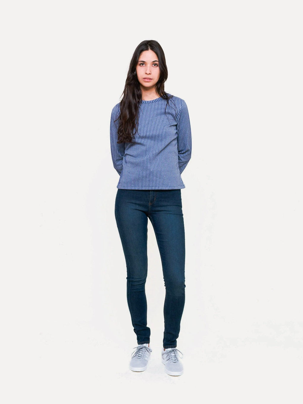 Camiseta Pupi - Navy Stripes