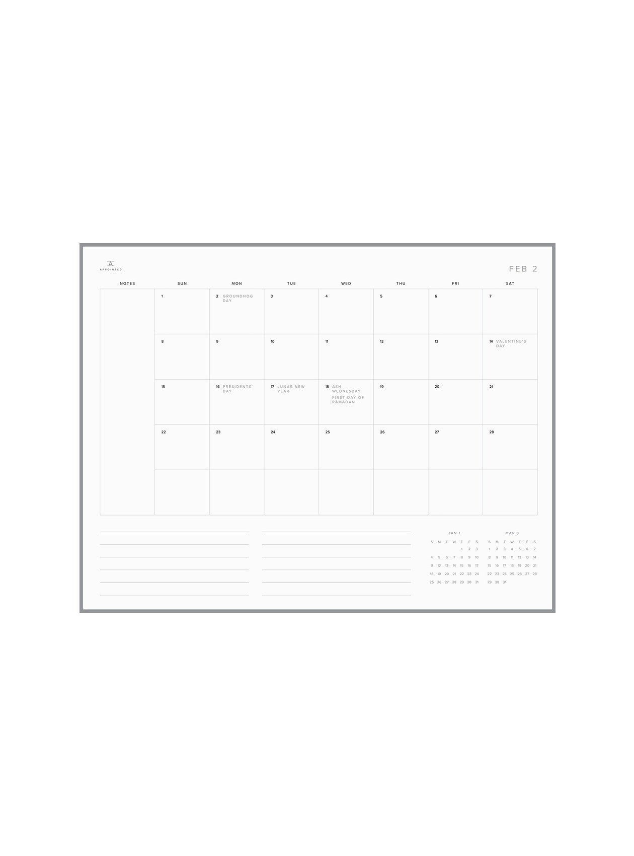 Month Planning (January - June 2026)