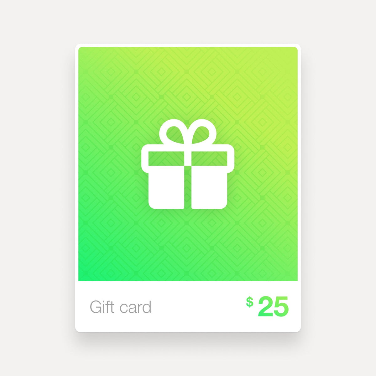 Digital Gift Card