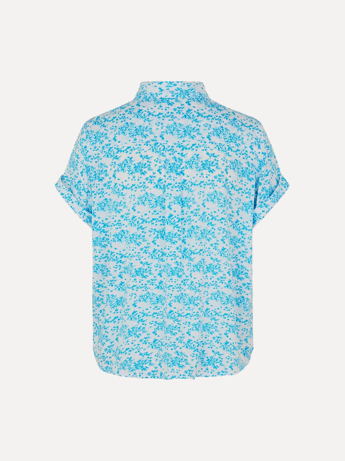 Majan SS Shirt AOP 9942 - Ibiza Seaweed