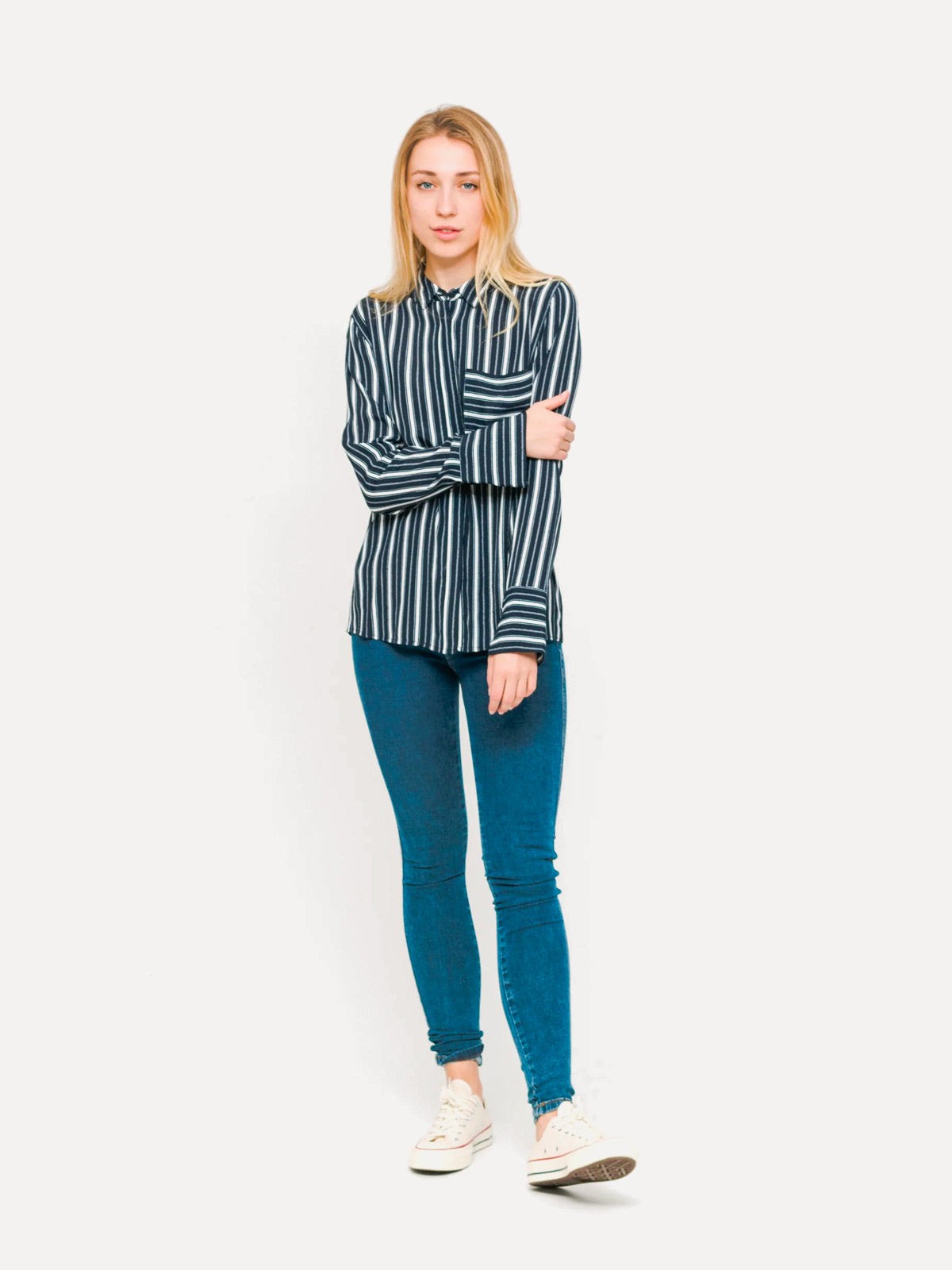 Assia Shirt - Navy Blazer