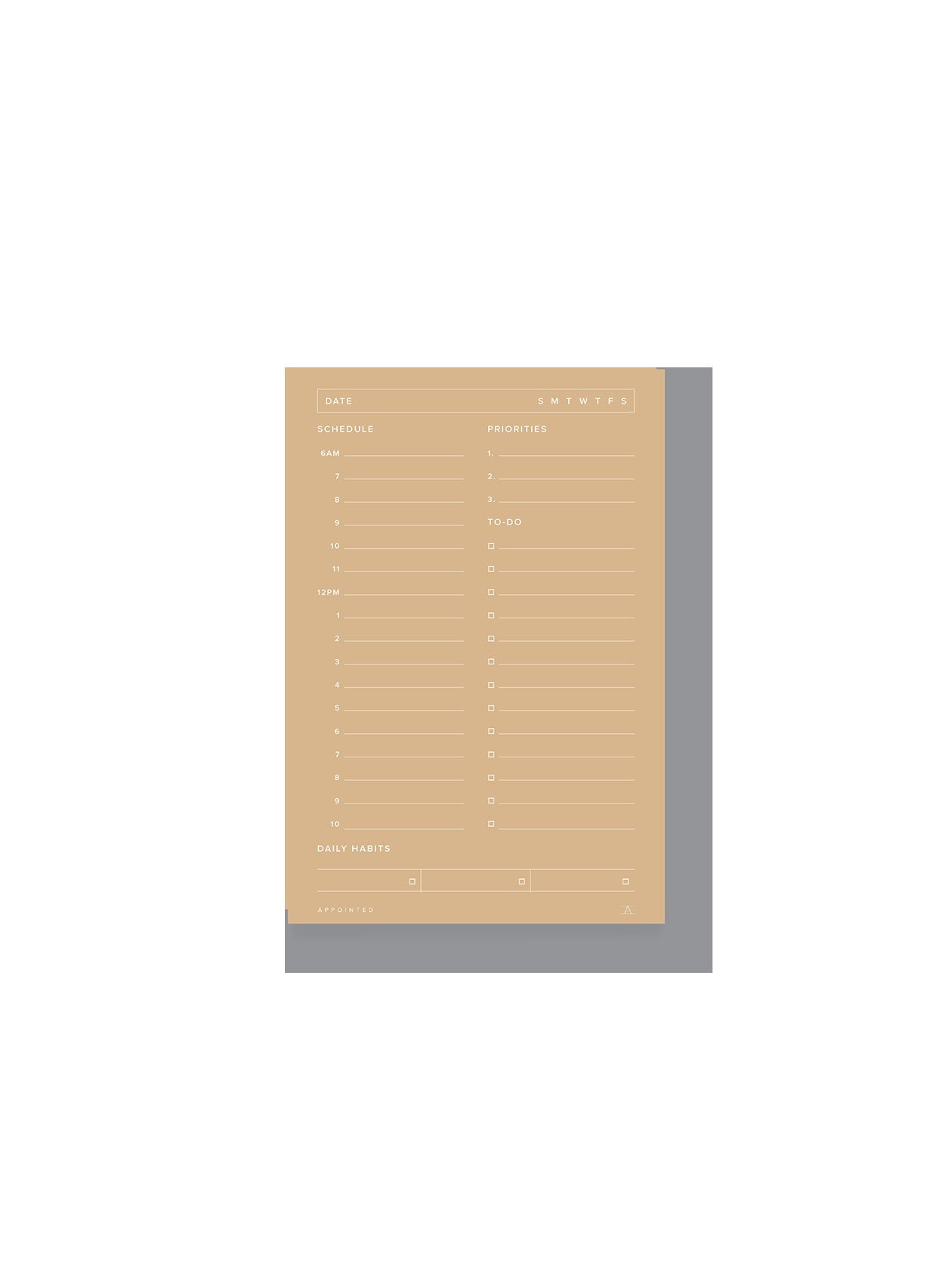 Daily Task Pad
