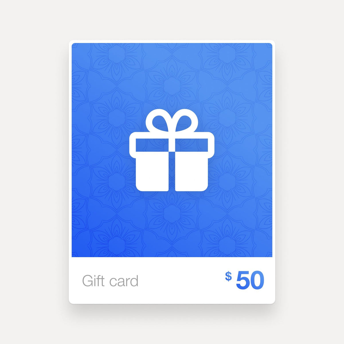 Digital Gift Card