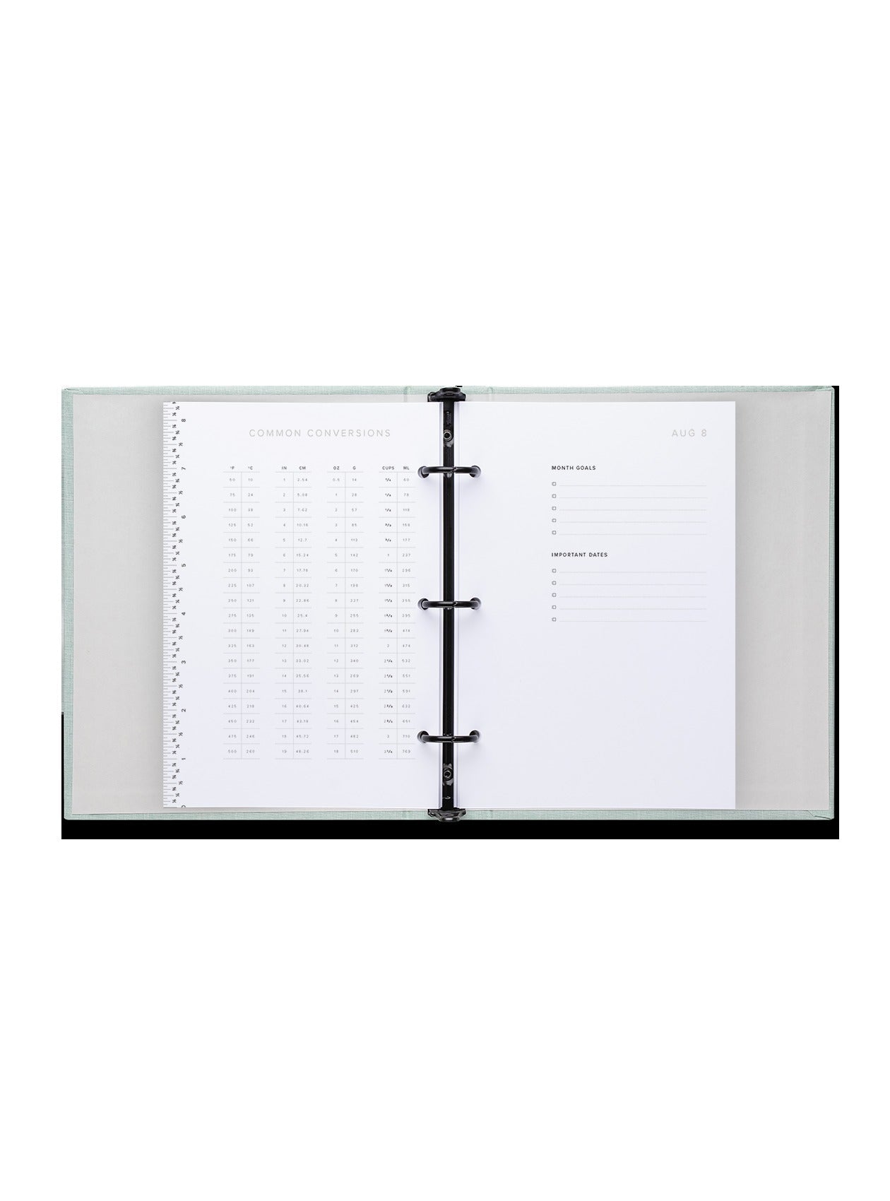 25-26 Compact Binder Planner Insert