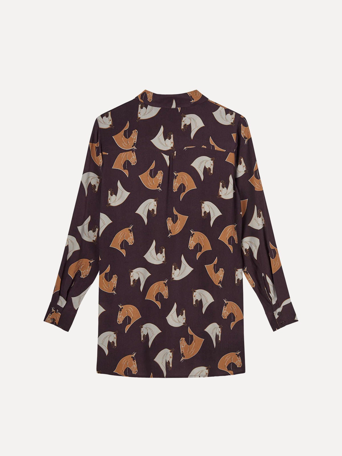 Mikalusa Long Sleeved Shirt - Fudge