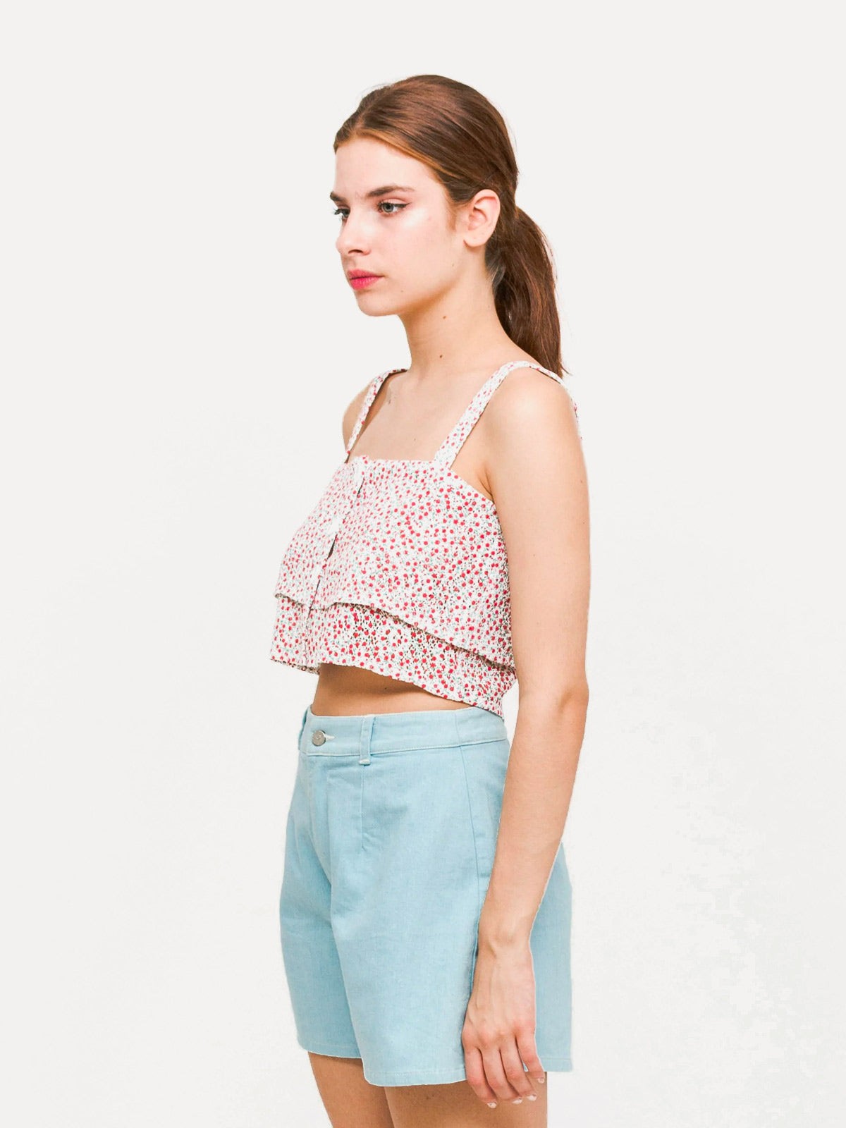 Southern floral layered Top