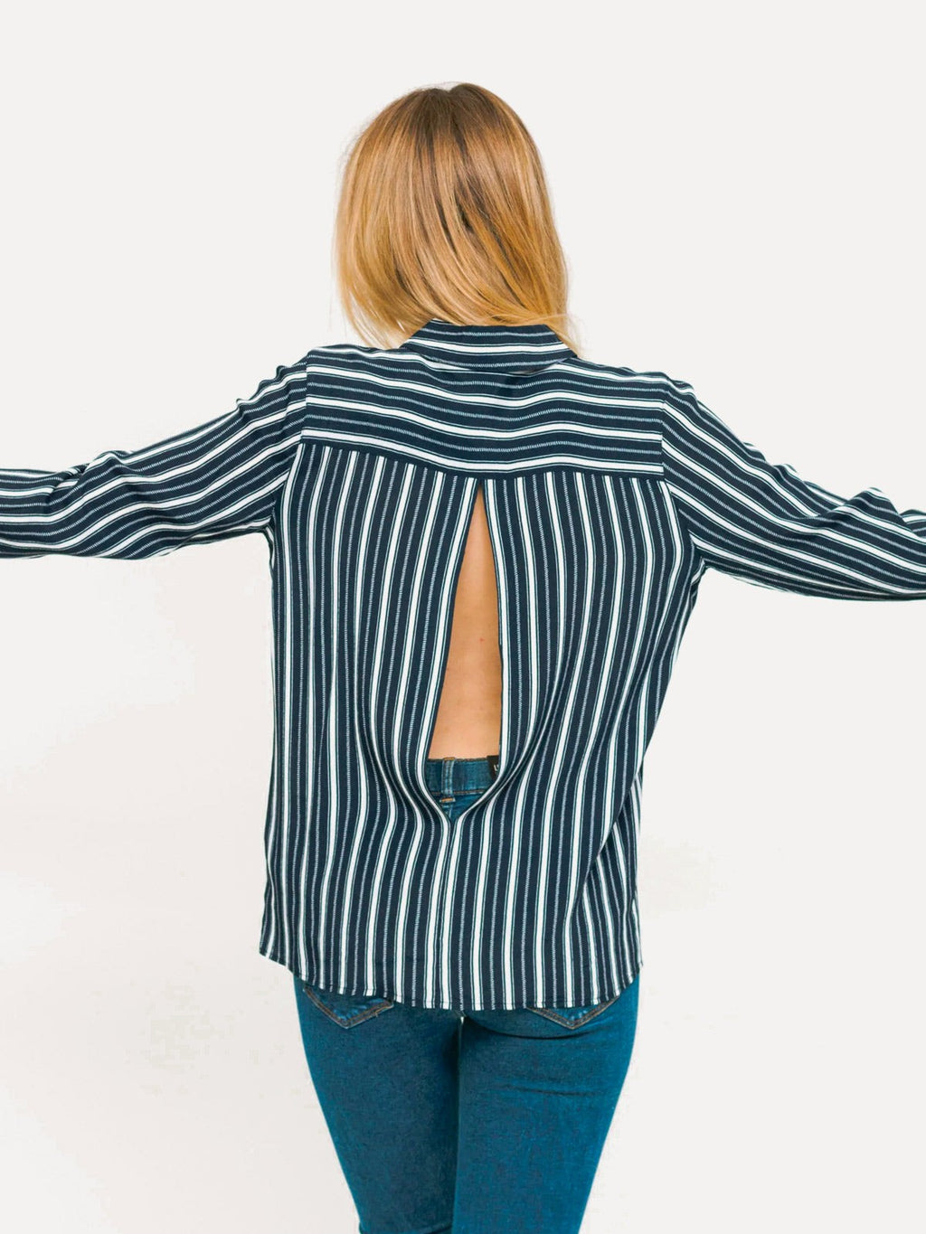 Assia Shirt - Navy Blazer