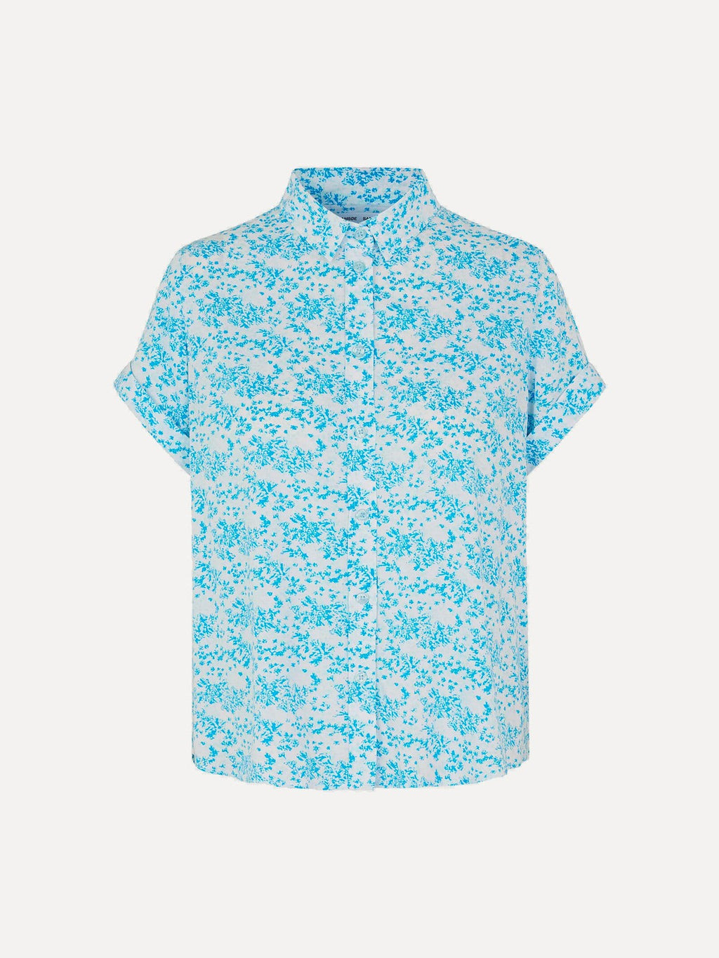 Majan SS Shirt AOP 9942 - Ibiza Seaweed